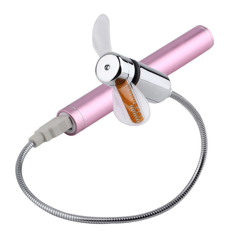Multi-functional USB LED Clock Fan