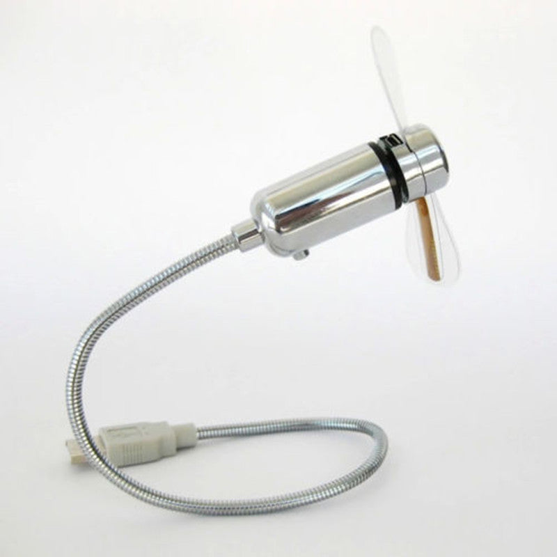 Multi-functional USB LED Clock Fan