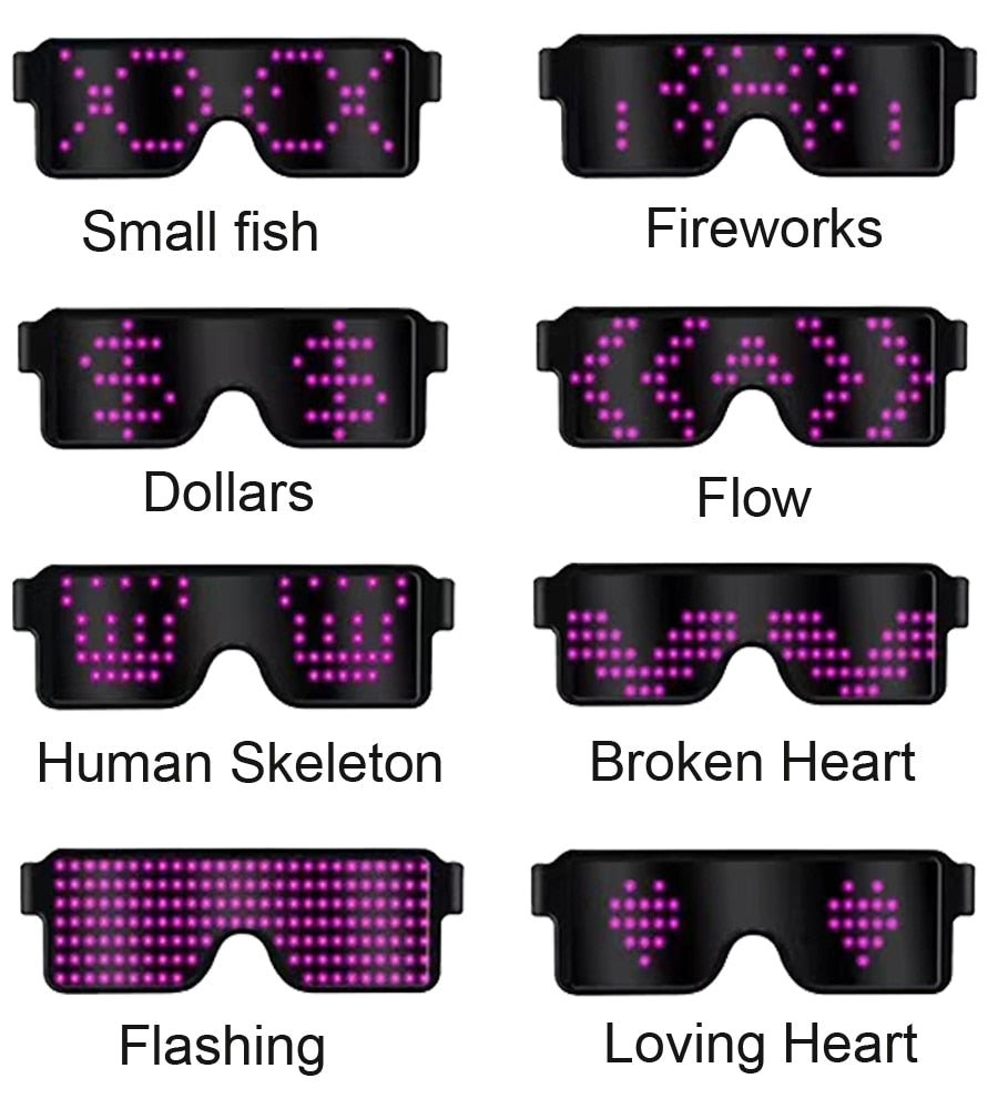 LED Party Glasses