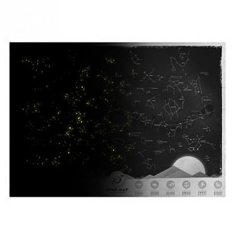 Glow In The Dark Star Constellations Map