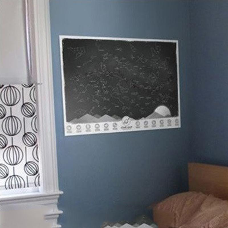 Glow In The Dark Star Constellations Map