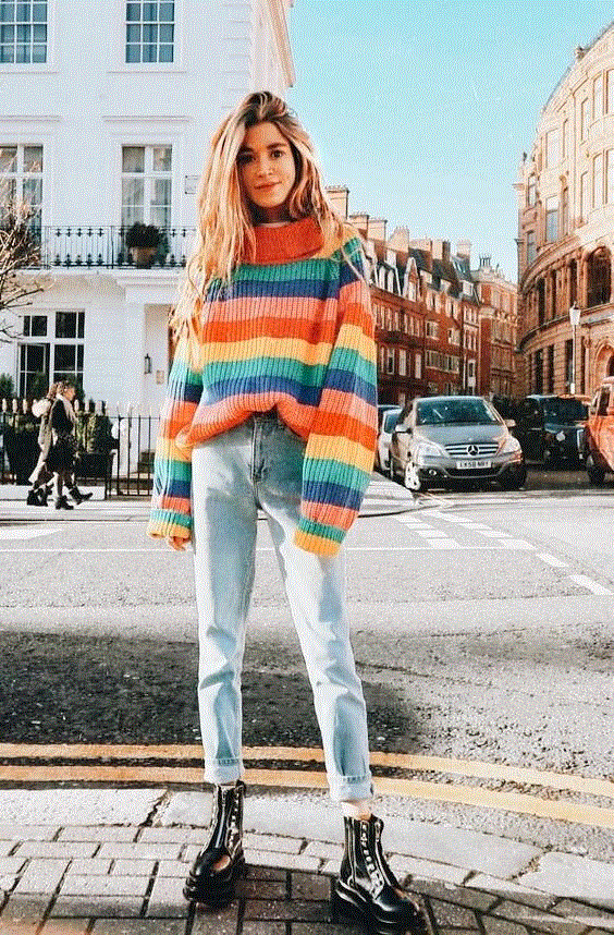 Rainbow Pride Sweater
