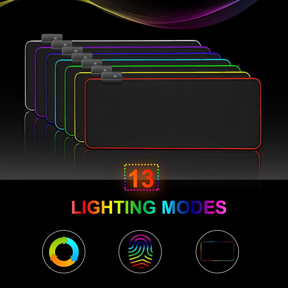 Gigantic RGB Mouse Pads