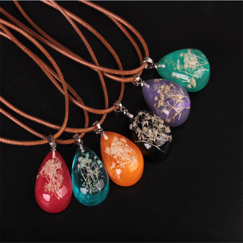 Glow In The Dark Flower Necklace
