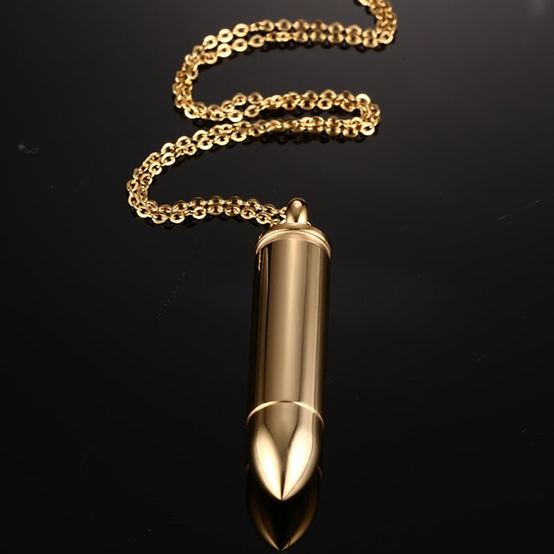 Chromatic Rainbow Bullet Necklace