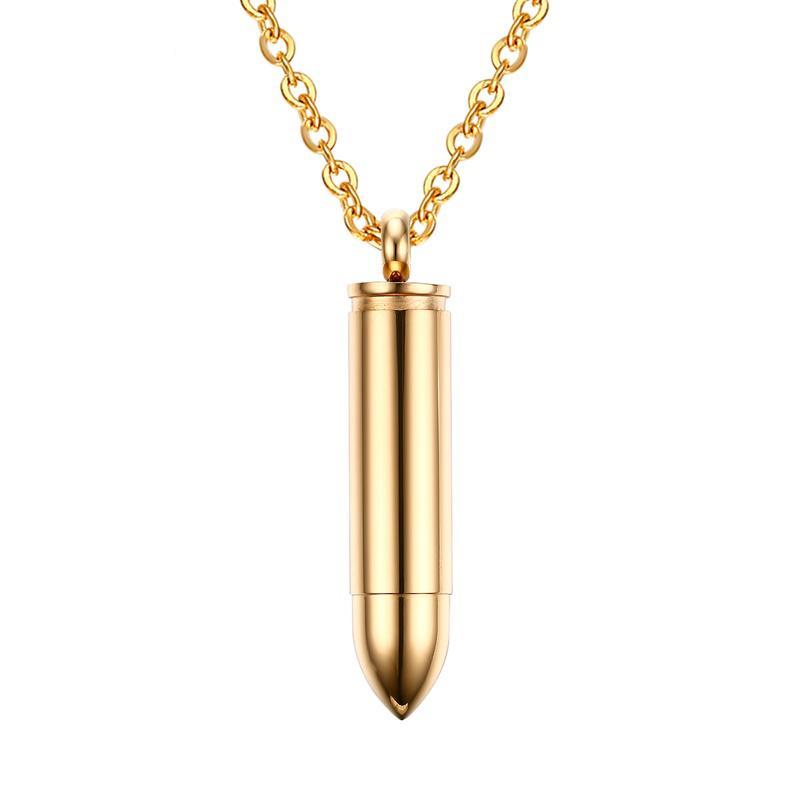 Chromatic Rainbow Bullet Necklace