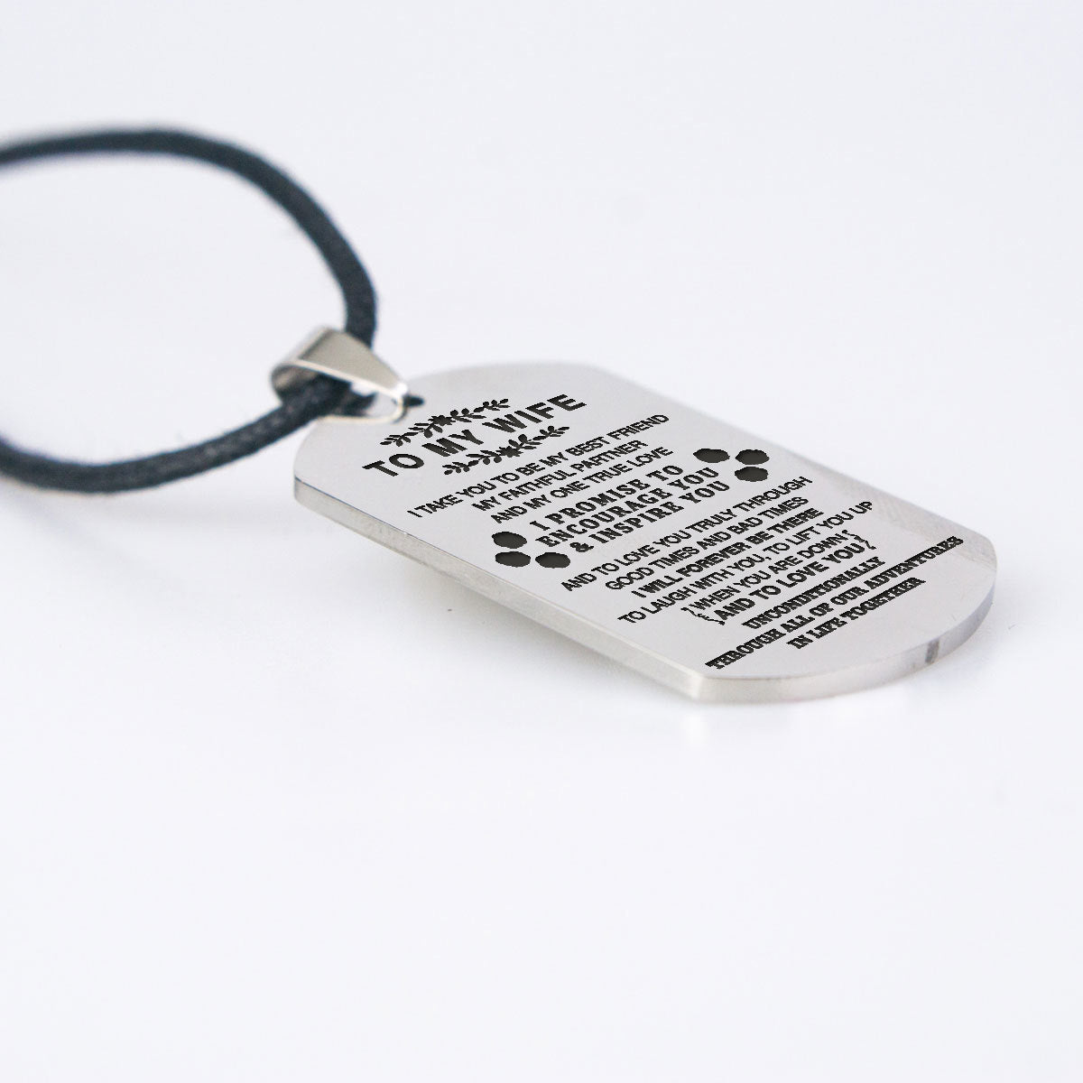 To My Wife Necklace