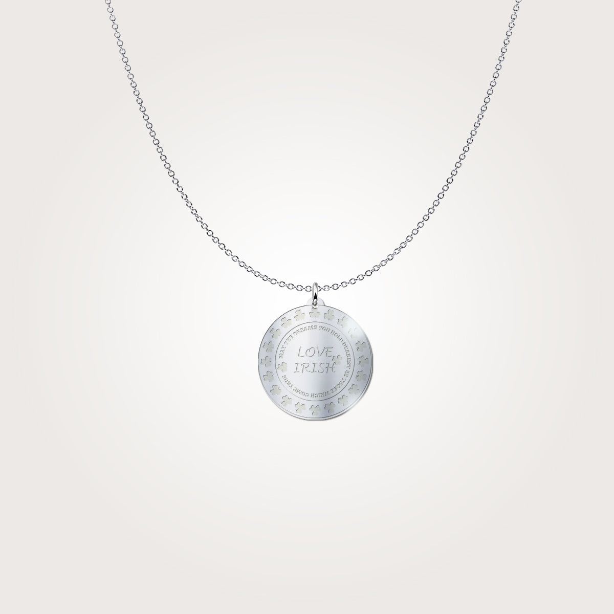 St Patrick's Love Irish Lucky Charm Necklace
