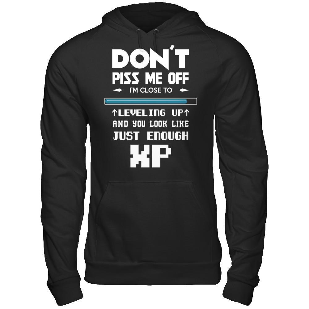 Fanduco Apparel Gildan - Pullover Hoodie / Black / S Just Enough XP Tee