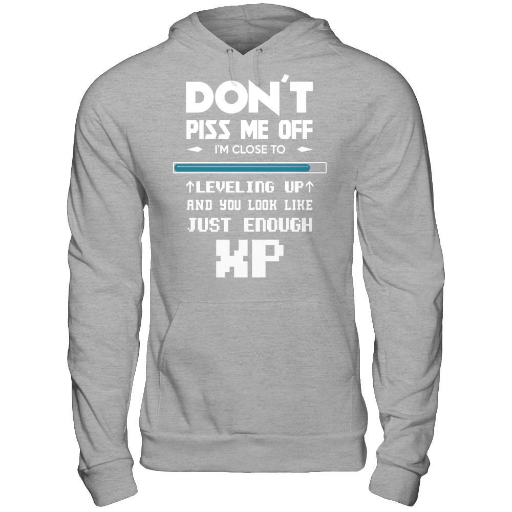 Fanduco Apparel Gildan - Pullover Hoodie / Sport Grey / S Just Enough XP Tee