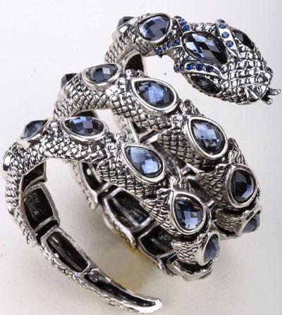 Fanduco Bracelets dark blue Cool Flexible Snake Bracelet