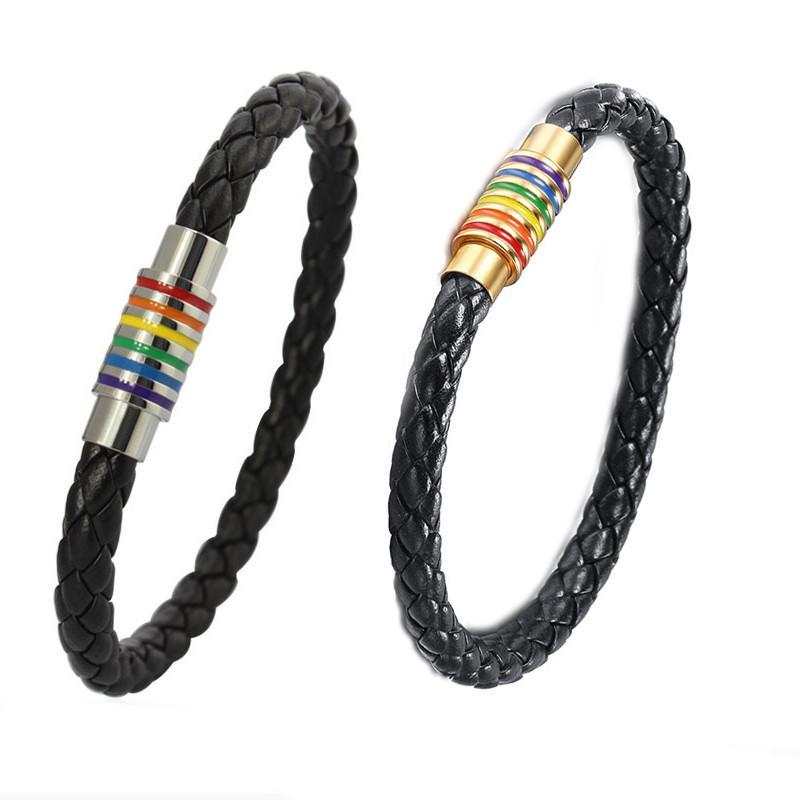 Fanduco Bracelets Genuine Leather Pride Bracelet