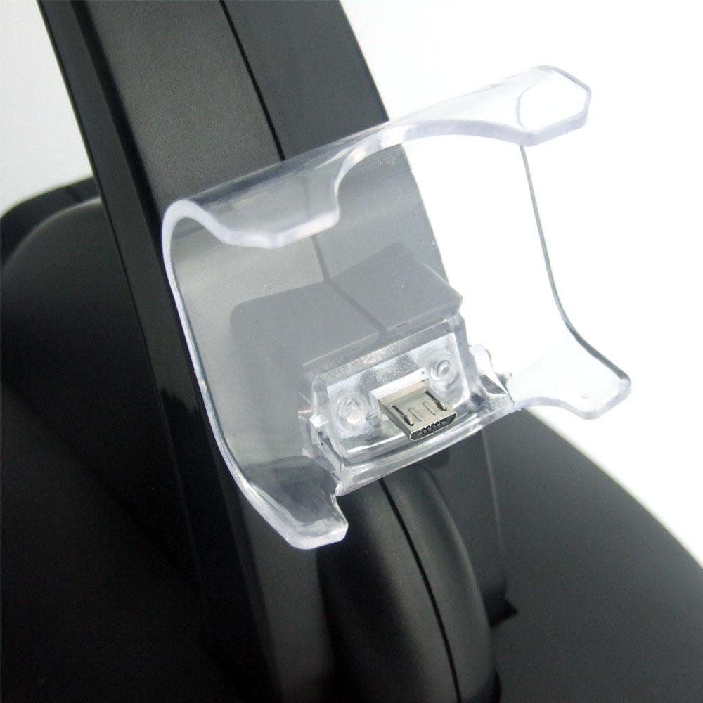 Fanduco Charger Dual USB Charging Dock for PlayStation 4 Controllers