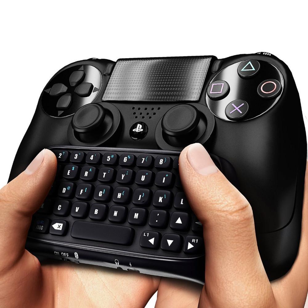 Fanduco Console Accessories Bluetooth Chatpad For PS4 Controllers