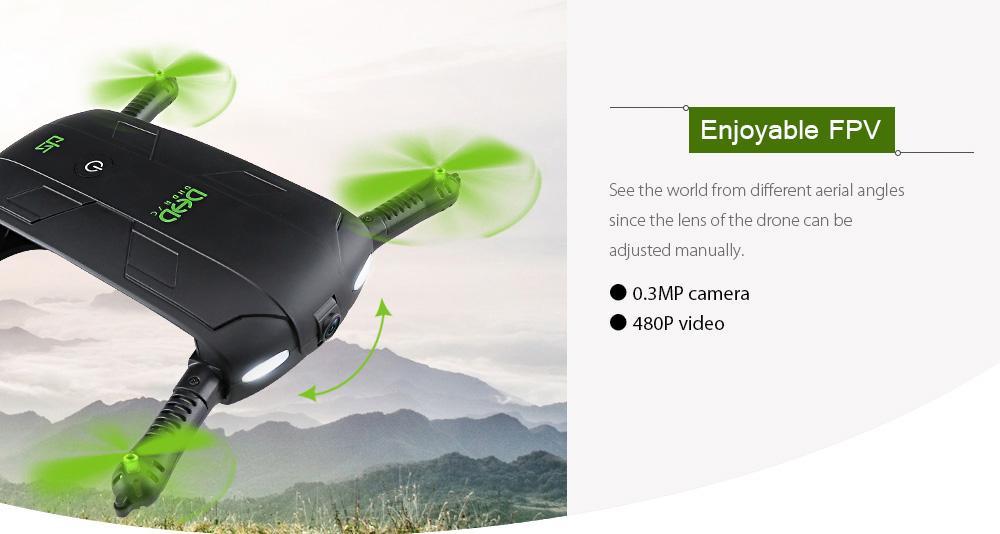 Fanduco Drones Foldable Pocket Selfie Drone