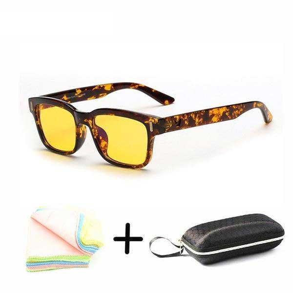Fanduco Eyewear Tortoise Ocular Defender Glasses
