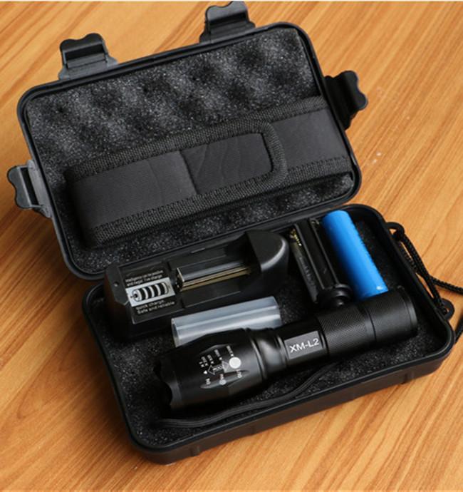 Fanduco Flashlight 2000 Lumens Military Tactical Flashlight Box Set