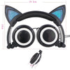 Fanduco Headsets LED Cat Ear Headphones