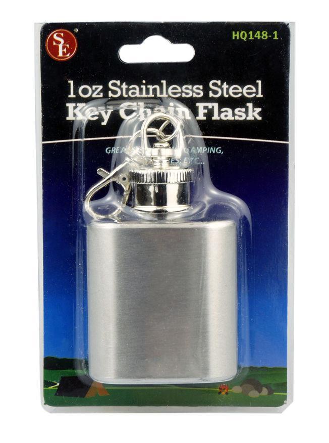 Fanduco Hip Flasks Stainless Steel Flask On A Keychain