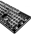 Fanduco Keyboards Custom Typewriter Mechanical Keyboard for Gaming