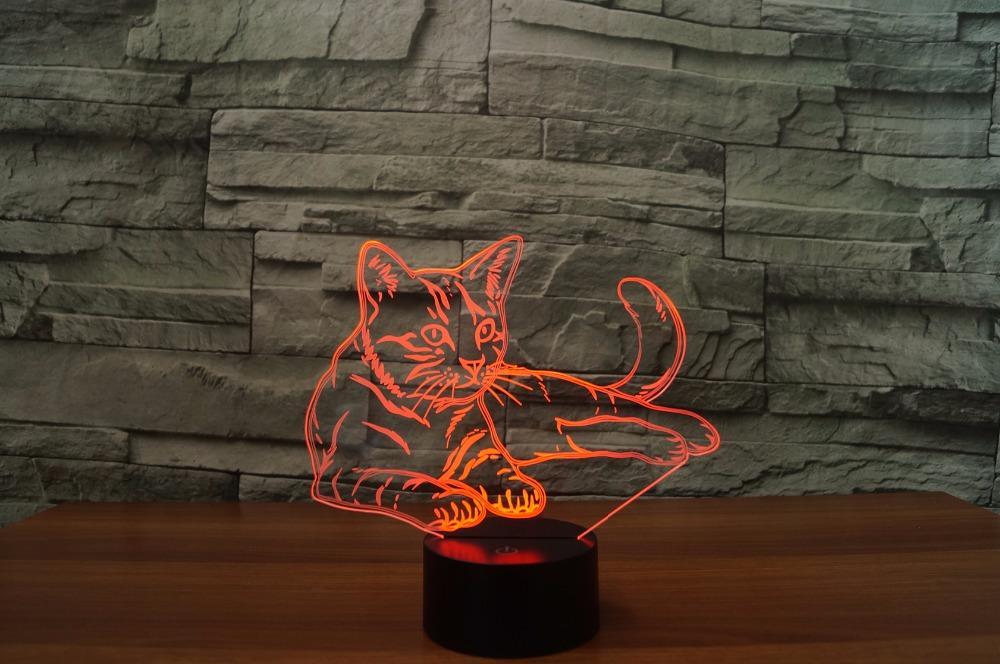 Fanduco Lamps Cat Hologram Lamp