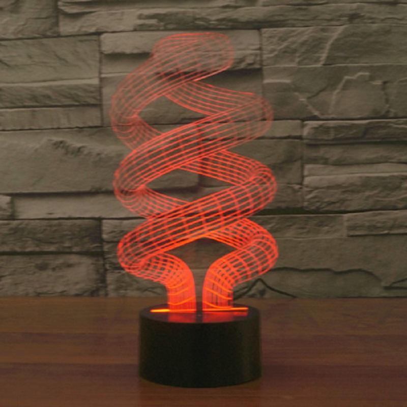 Fanduco Lamps Helix Coils Hologram Lamp