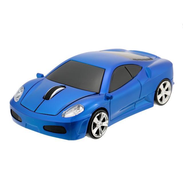 Fanduco Mice Blue The Sleekest Race Car Wireless Optical Mouse