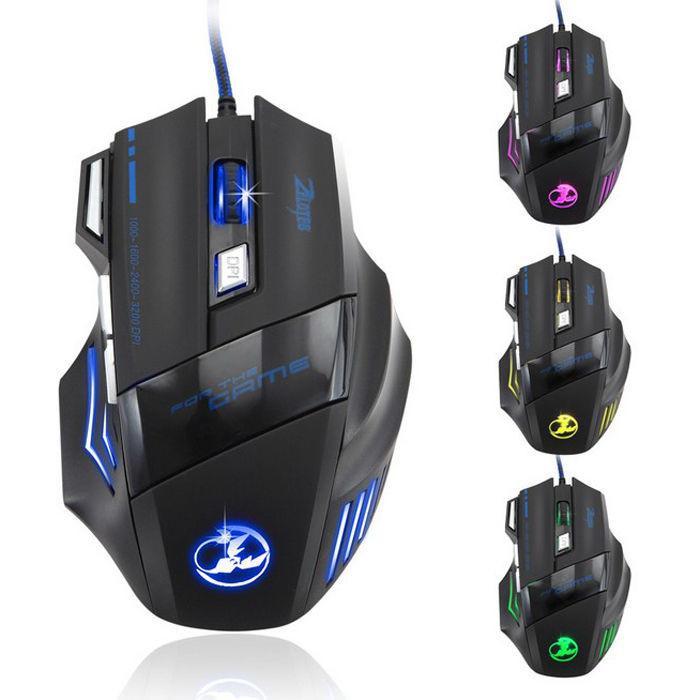 Fanduco Mice Competitive Gaming Optical Mouse With 7 Buttons