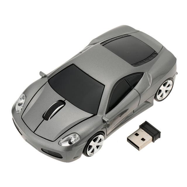 Fanduco Mice Gray The Sleekest Race Car Wireless Optical Mouse
