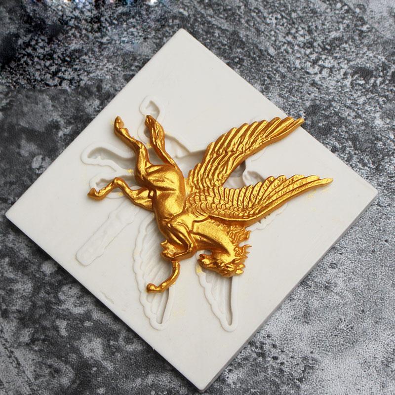 Fanduco Molds Pegasus Silicone Baking Mold (Pack of 3)