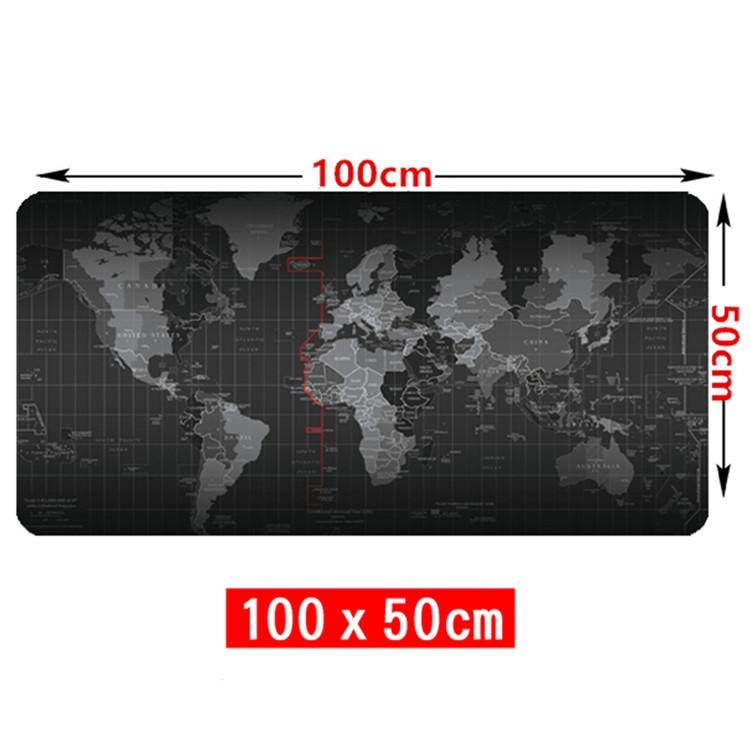 Fanduco Mouse Pads 100x50CM Gigantic Atlas Mouse Mat