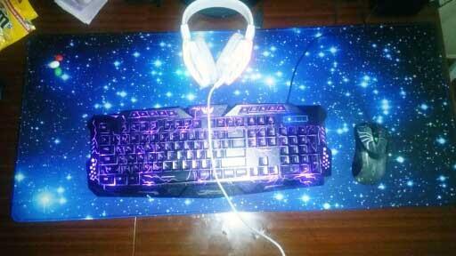 Fanduco Mouse Pads Gigantic Space Mouse Mat