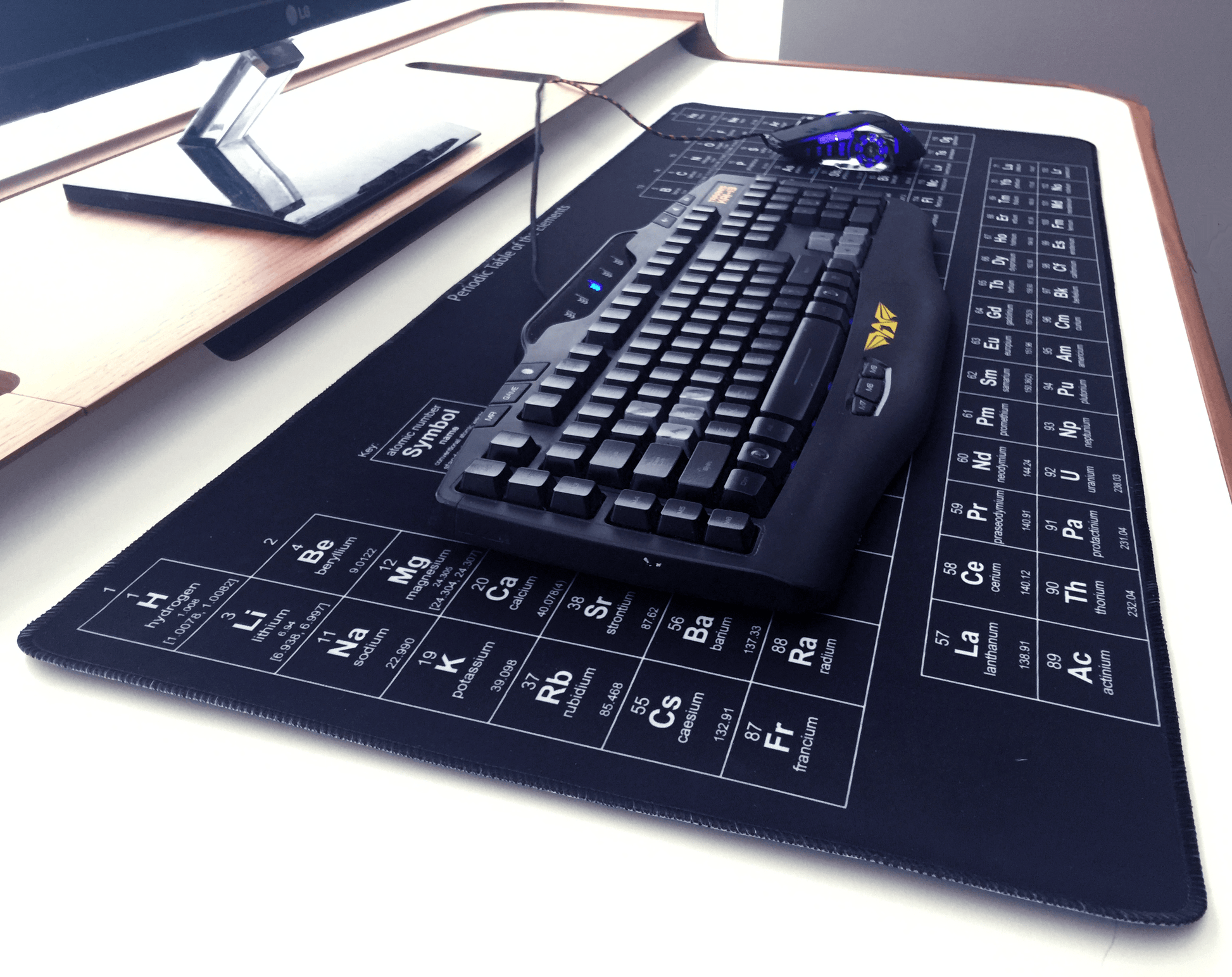 Fanduco Mouse Pads Prodigious Periodic Table Mouse Mat