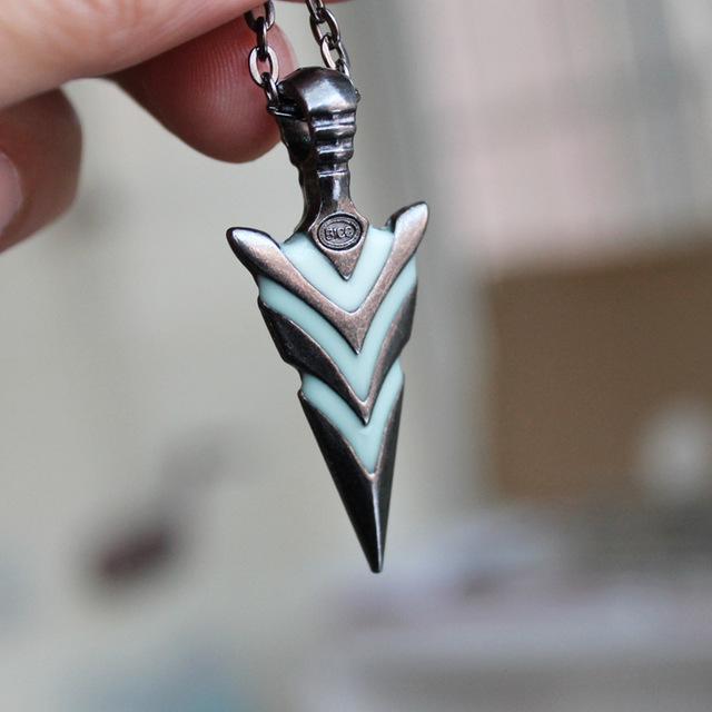 Fanduco Necklaces Arrowhead Glow In The Dark Necklace