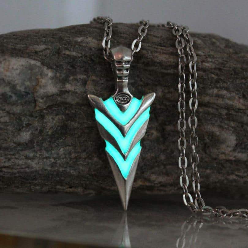 Fanduco Necklaces Arrowhead Glow In The Dark necklace