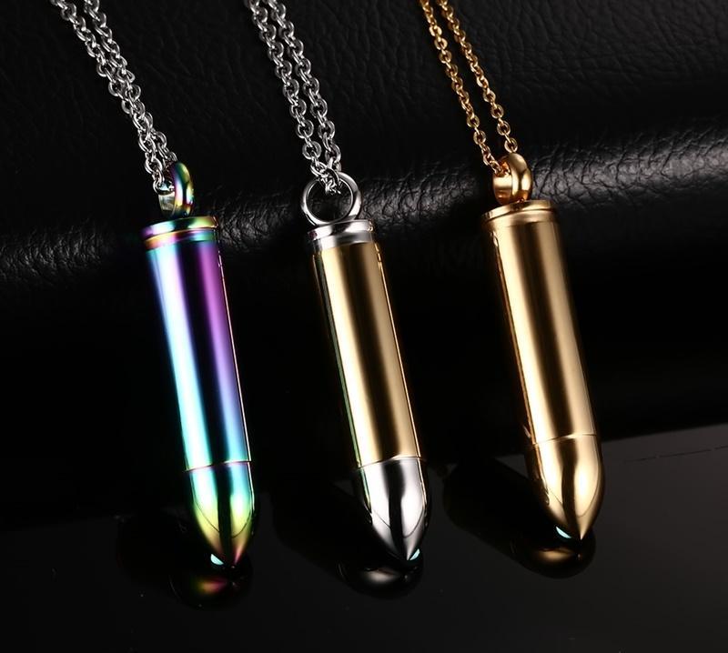 Fanduco Necklaces Chromatic Rainbow Bullet Necklace