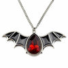 Fanduco Necklaces Crystal Bat Necklace