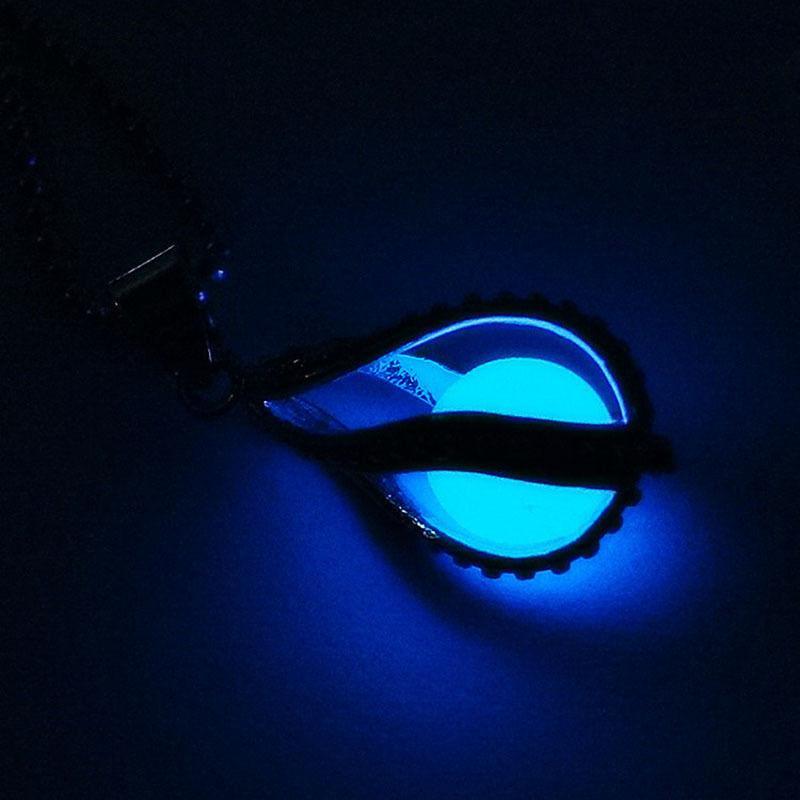 Fanduco Necklaces Dark Blue The Mermaid's Teardrop