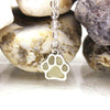 Fanduco Necklaces Glow In The Dark Paw Print Necklace