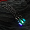 Fanduco Necklaces Glowing Sands Hourglass Necklace