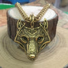 Fanduco Necklaces Gold / Chain Fenrir Wolf Necklace