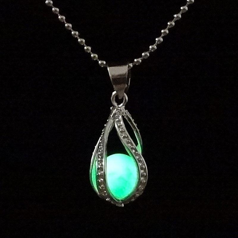 Fanduco Necklaces Green The Mermaid's Teardrop