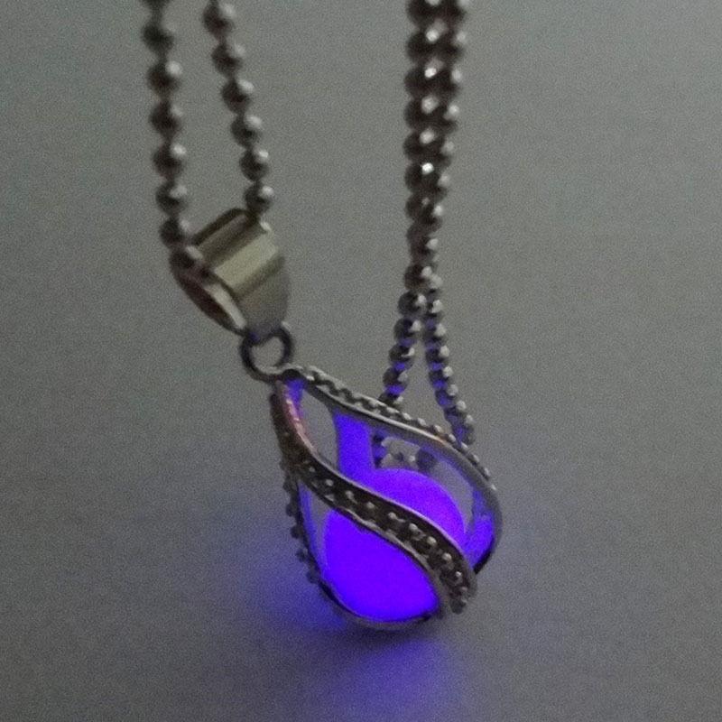 Fanduco Necklaces Purple The Mermaid's Teardrop