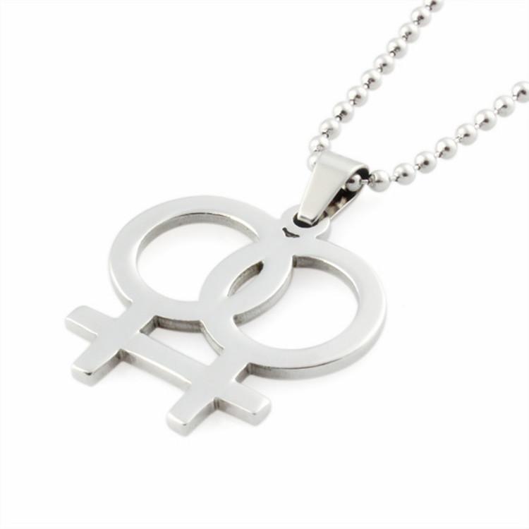 Fanduco Necklaces Sapphic Love Pendant