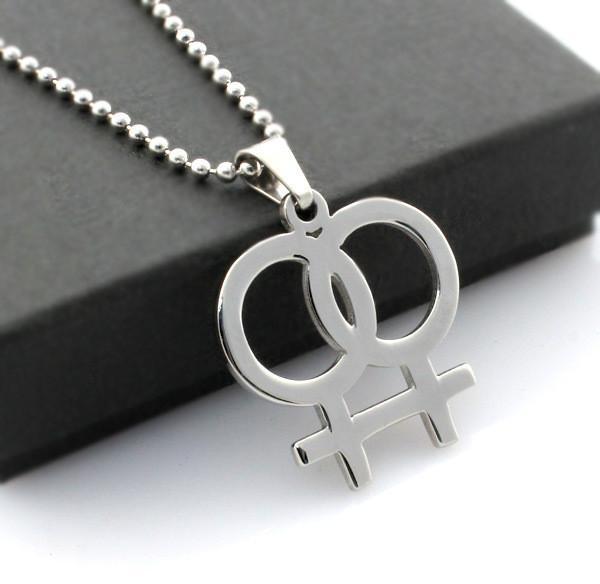 Fanduco Necklaces Sapphic Love Pendant