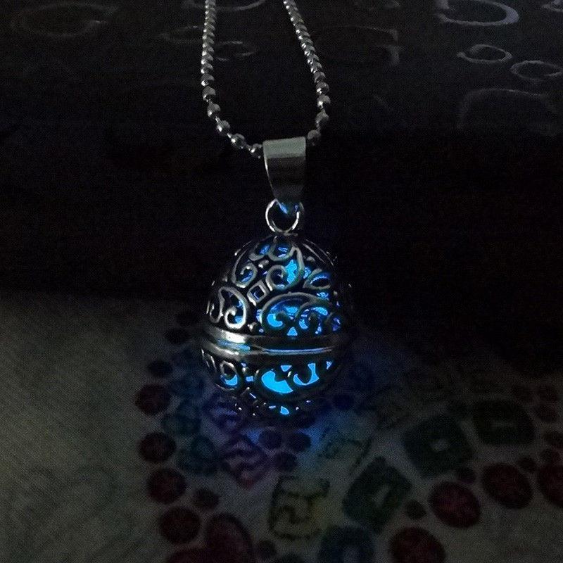 Fanduco Necklaces Vintage Egg Glowing Necklace