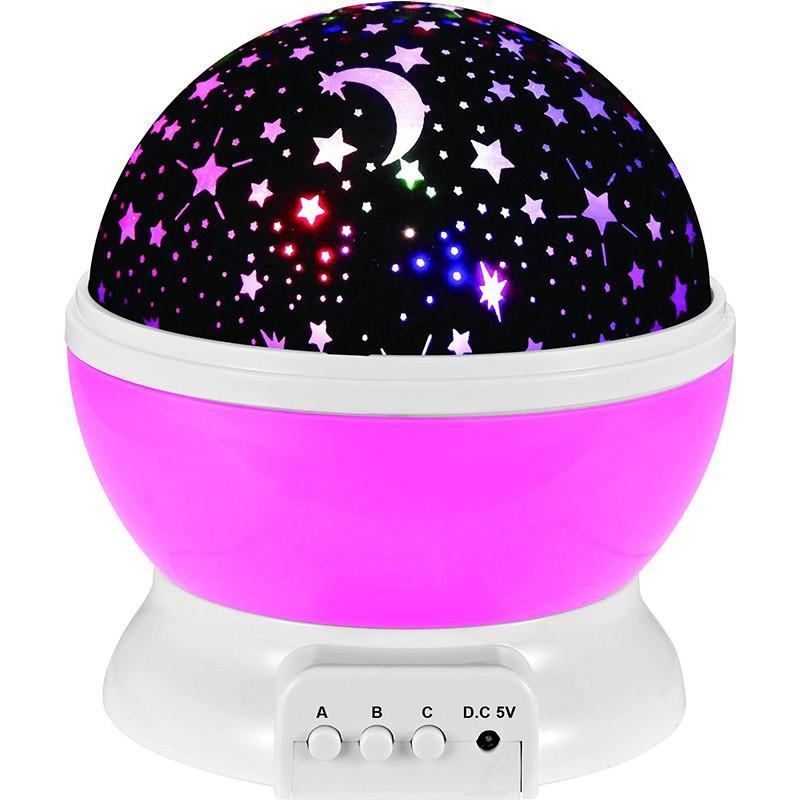 Fanduco Night Lights Rotating Cosmos Projection Lamp
