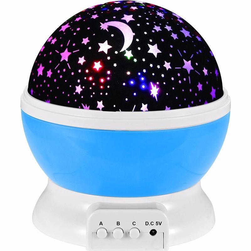 Fanduco Night Lights Rotating Cosmos Projection Lamp