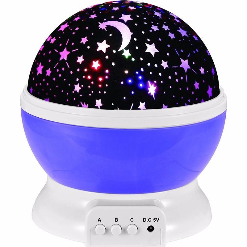 Fanduco Night Lights Rotating Cosmos Projection Lamp