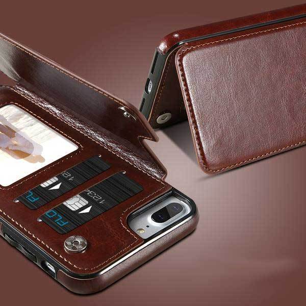 Fanduco Phone Cases Luxury Leather iPhone Cardholder Wallet Case